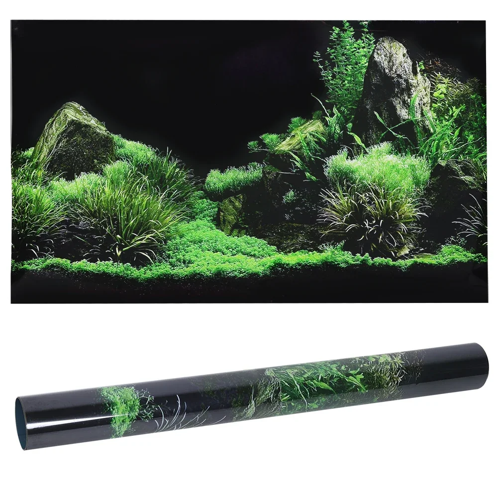 Marine Aquarium Hobby - Fundo para Aquário 3d Adesivo Cartaz