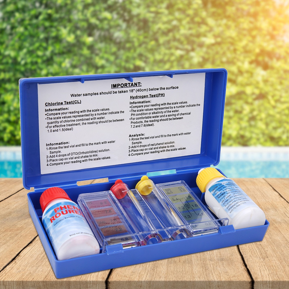 Marine Test Kit - Kit de teste de qualidade da