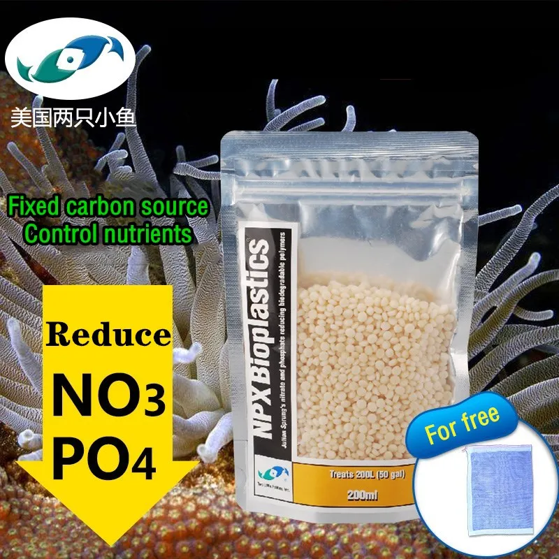 Calcium Reactor Media - 200ML Dois Peixinhos Aquário NPX Bioplastics