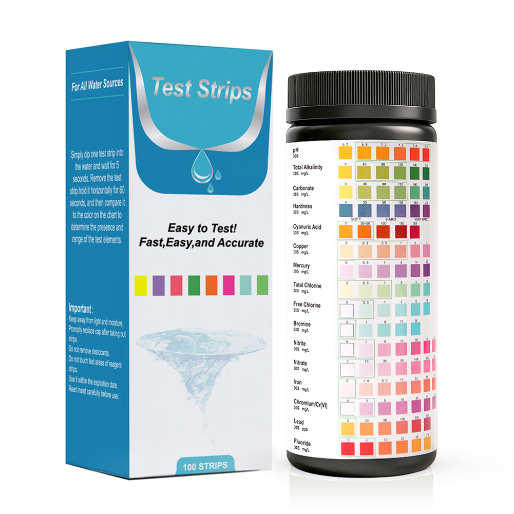 Marine Aquarium Water Testing - Tiras de Teste de Água Yieryi