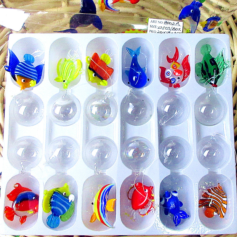 Marine Aquarium Orp - Nova bolha de vidro flutuante peixe