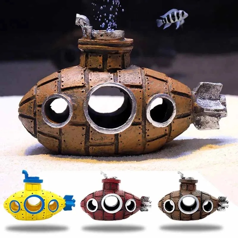 Marine Aquarium All In One - Ornamentos de Resina para Aquário: Decoração