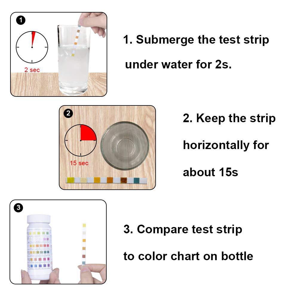 Tiras de Teste de Água para Pi - Marine Aquarium Water Testing avaliação e preço