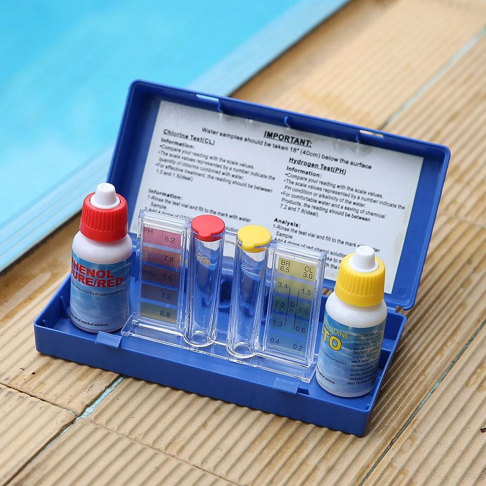 Ph cloro teste kit, testador d - Marine Aquarium Water Testing avaliação e preço