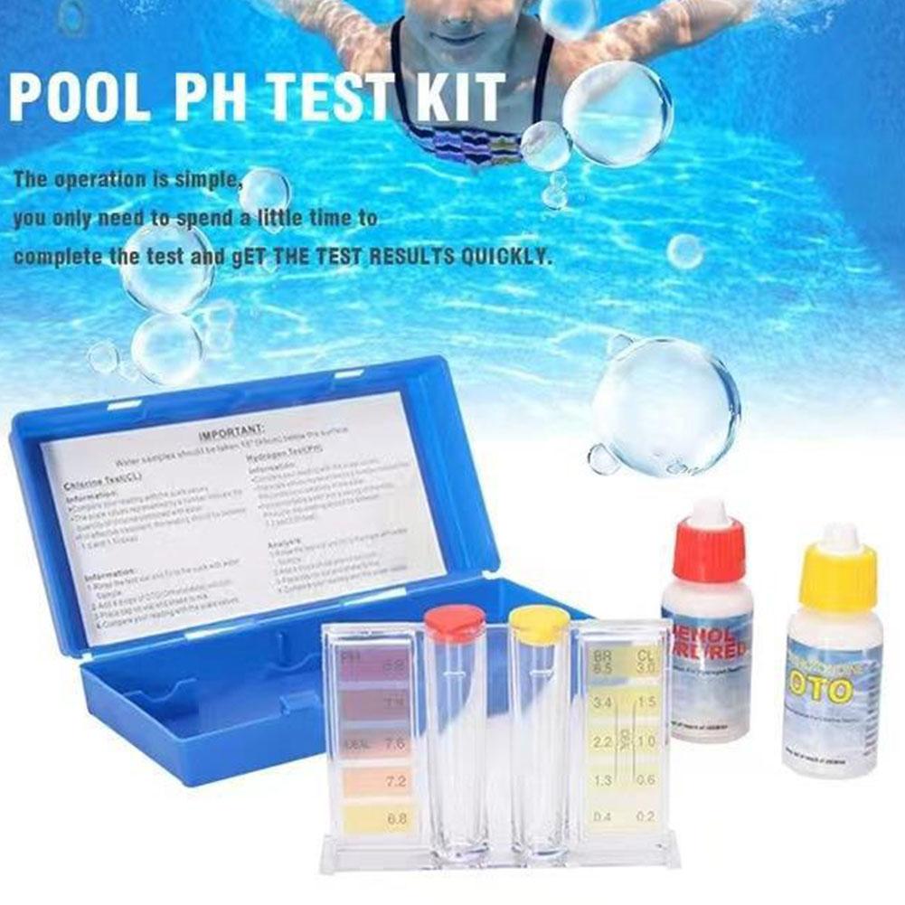 Ph cloro teste kit, testador d - Marine Aquarium Water Testing avaliação e preço