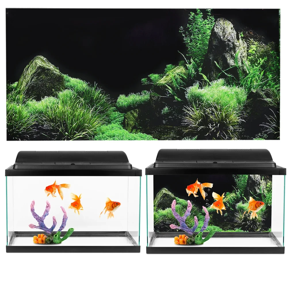 Fundo para Aquário 3d Adesivo  - Marine Aquarium Hobby avaliação e preço