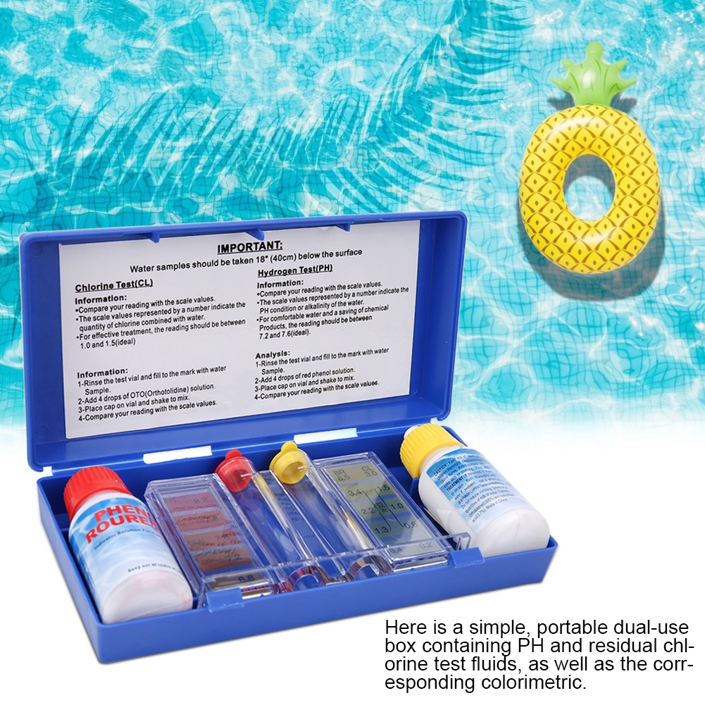 Kit de teste de qualidade da á - Marine Test Kit avaliação e preço