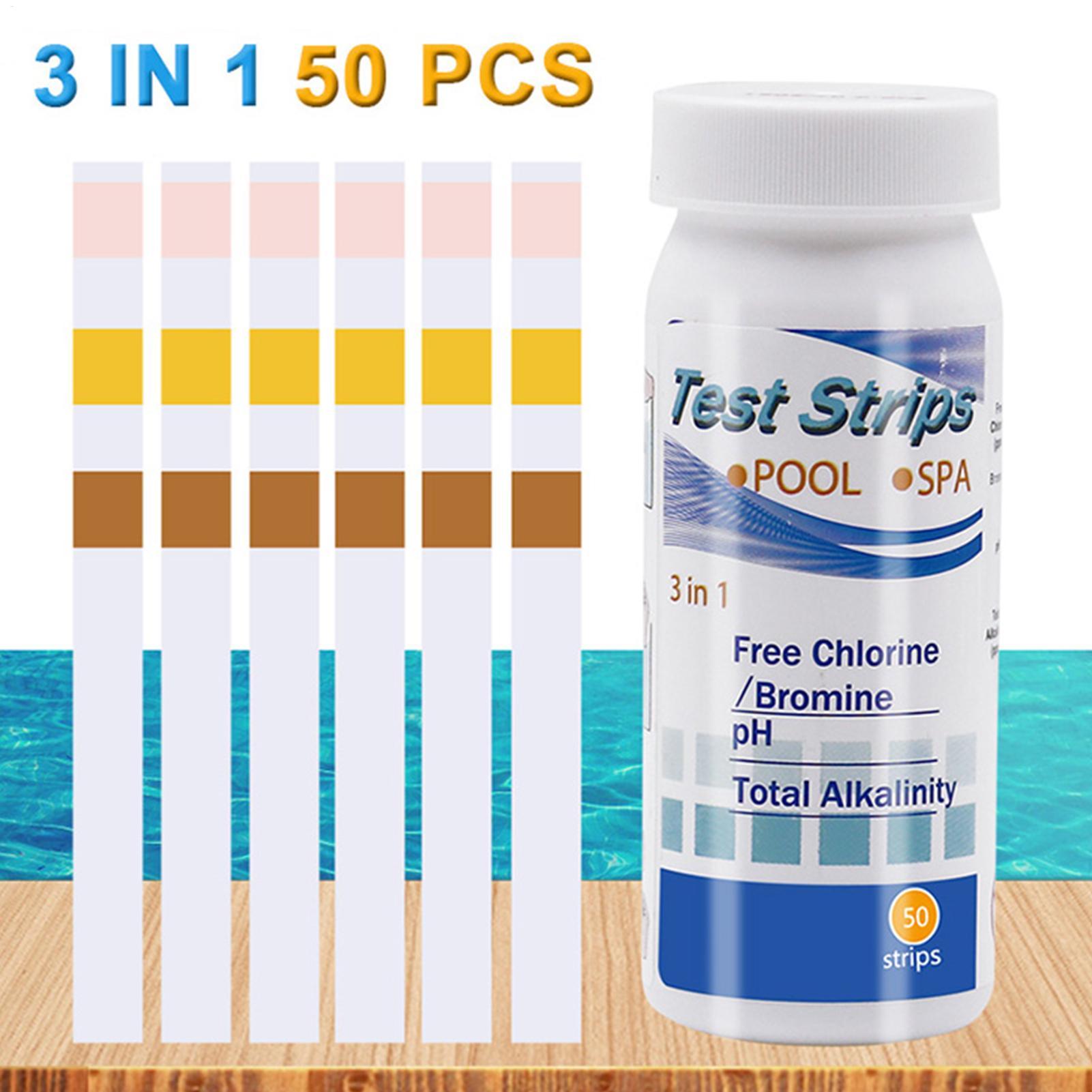 Tiras de Teste 3 em 1 para Clo - Marine Aquarium Water Testing avaliação e preço