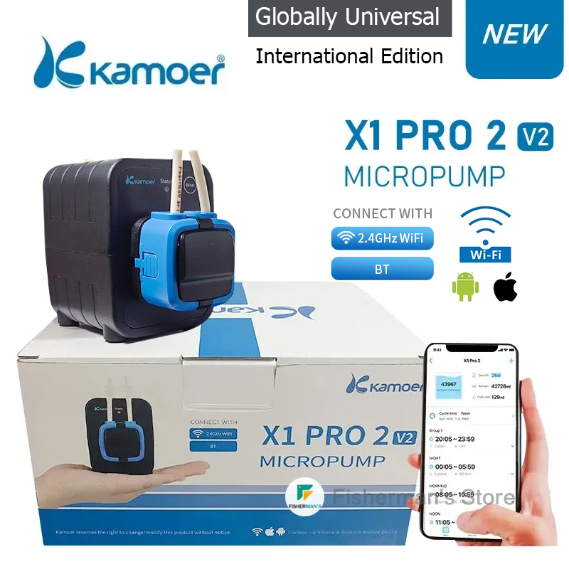 Kamoer X1 PRO 2 V2 WiFi Blueto - Marine Aquarium Wave Maker avaliação e preço