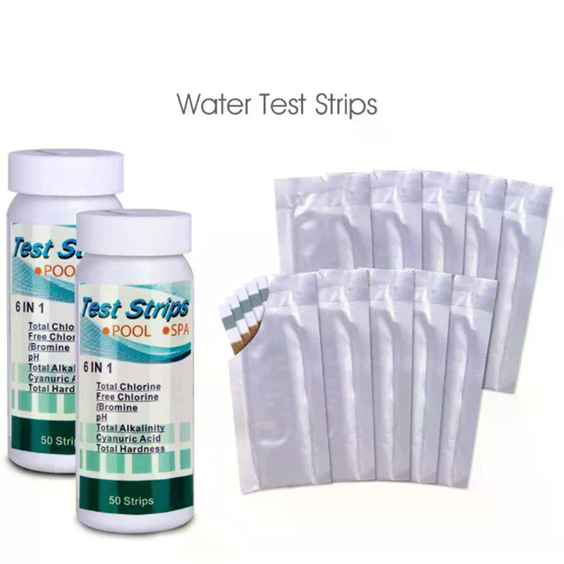 50 unidades/frasco, 6 em 1, ti - Marine Test Kit avaliação e preço