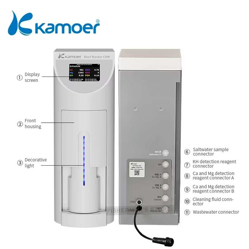 Kamoer kh cuidador aquário kh  - Marine Aquarium Wave Maker avaliação e preço