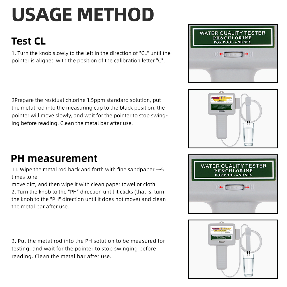 PC-102 PH Cloro Medidor Tester - Marine Aquarium Water Testing avaliação e preço