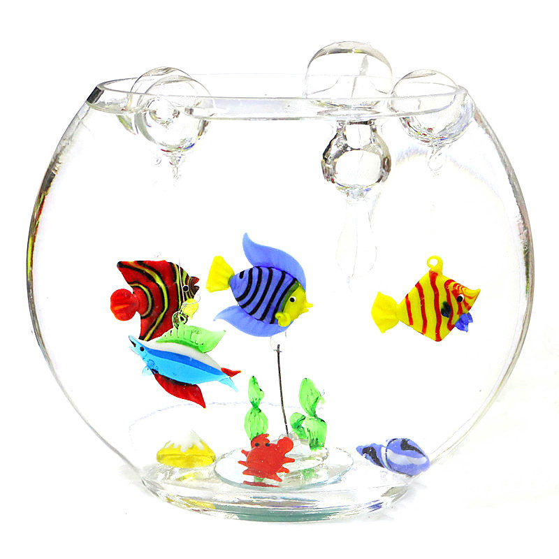 Nova bolha de vidro flutuante  - Marine Aquarium Orp avaliação e preço
