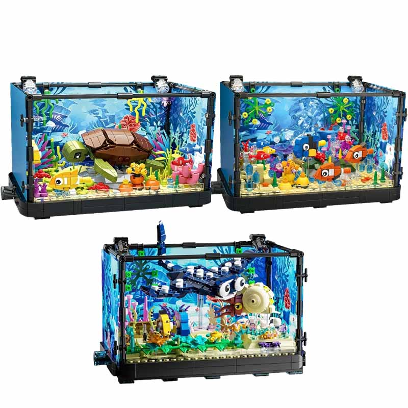 Conjunto de blocos de construç - Marine Aquarium & Regional Centre Reviews avaliação e preço