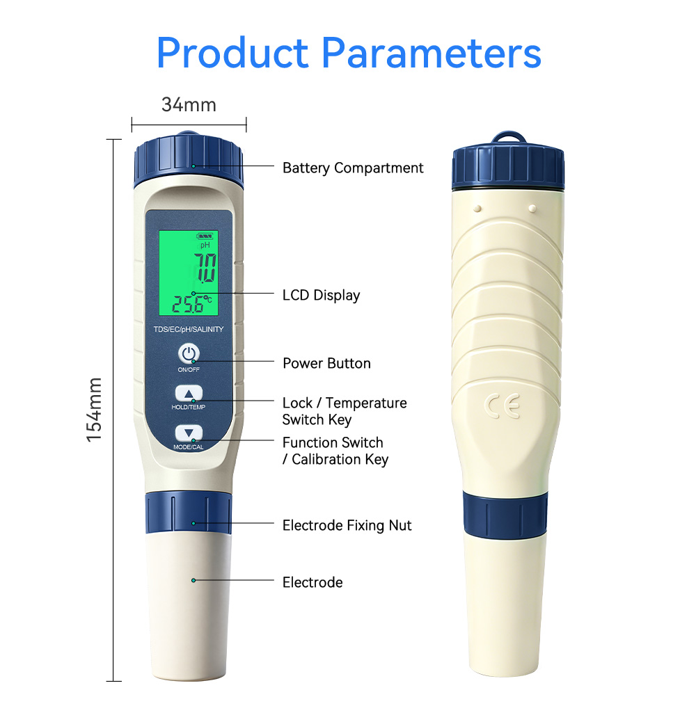 Caneta Digital de Teste de Qua - Marine Aquarium Water Testing avaliação e preço