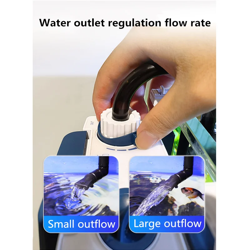 Sunsun novo filtro de tanque d - Marine Aquarium Par Meter avaliação e preço