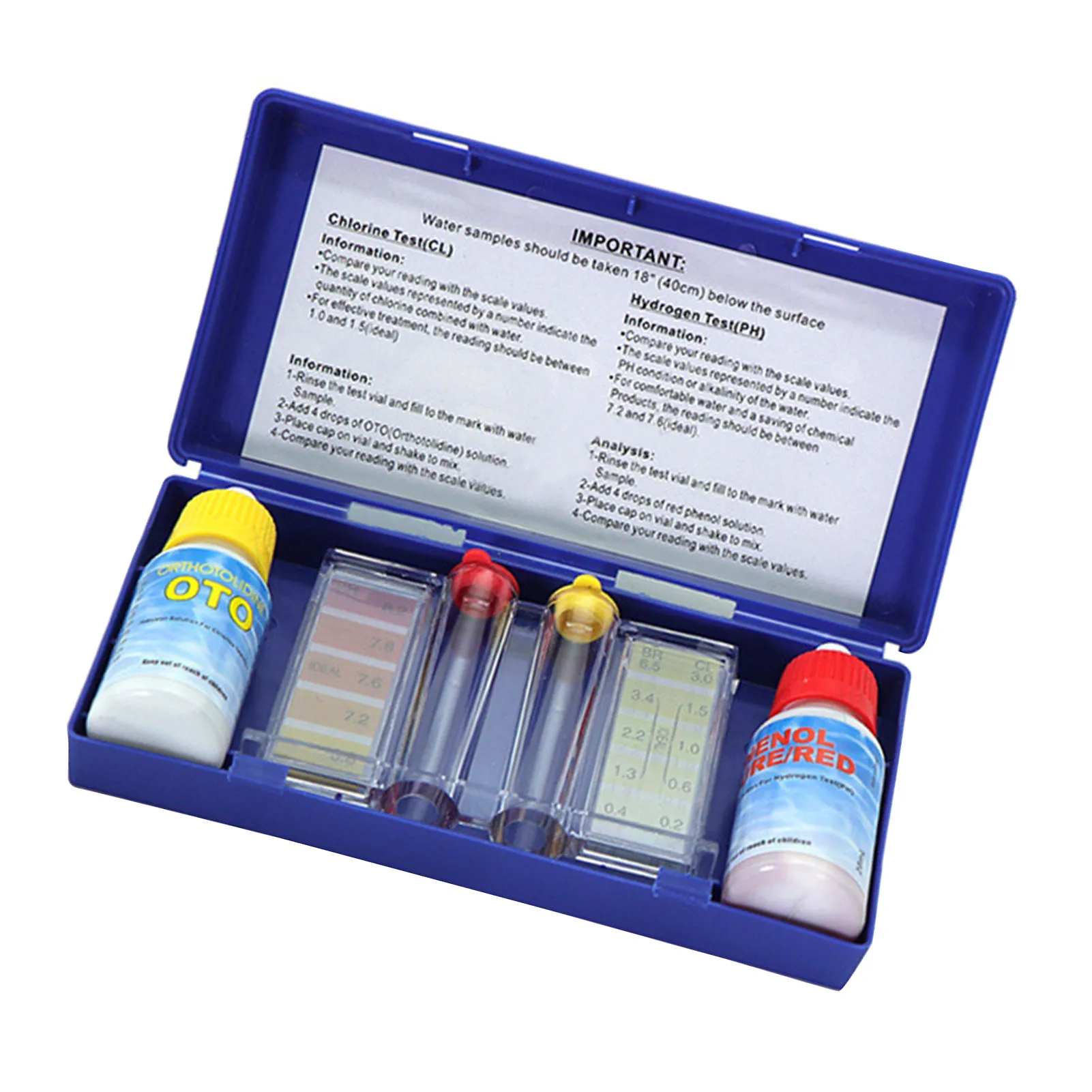 Solução de teste de qualidade  - Marine Test Kit avaliação e preço