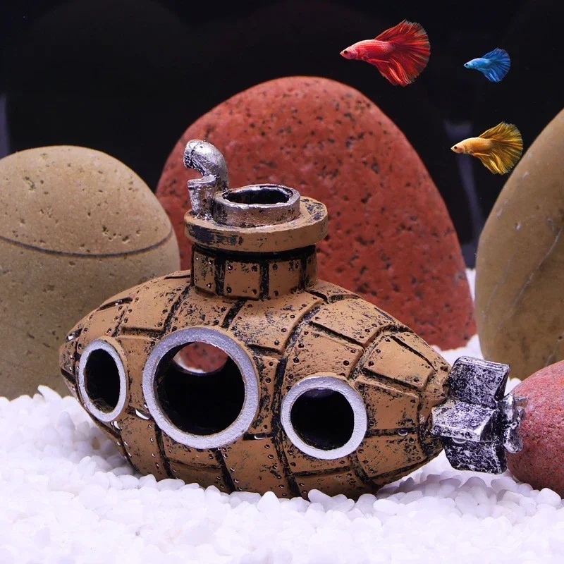 Ornamentos de Resina para Aquá - Marine Aquarium All In One avaliação e preço