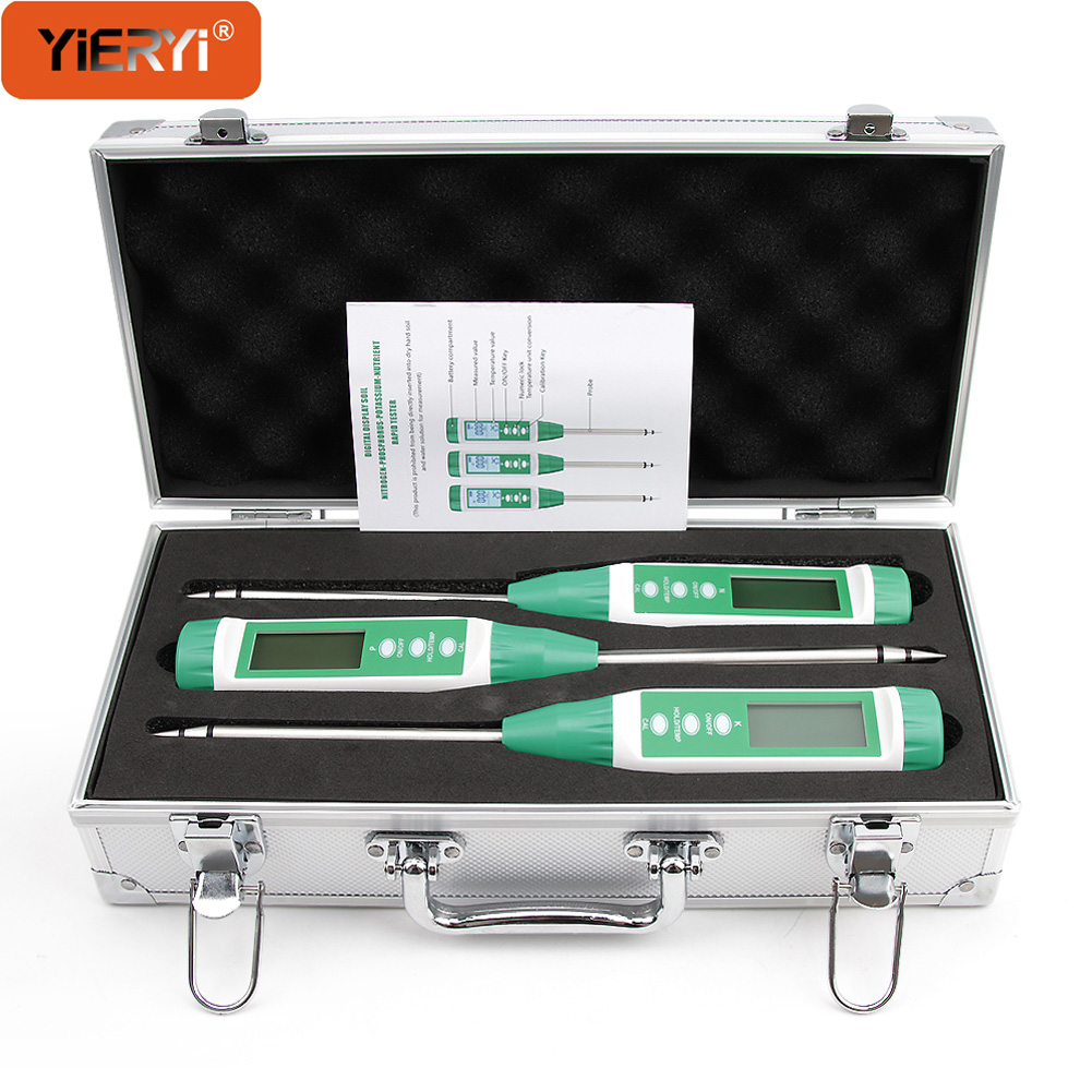 Yieryi kit de teste de solo me - Marine Aquarium Par Meter avaliação e preço