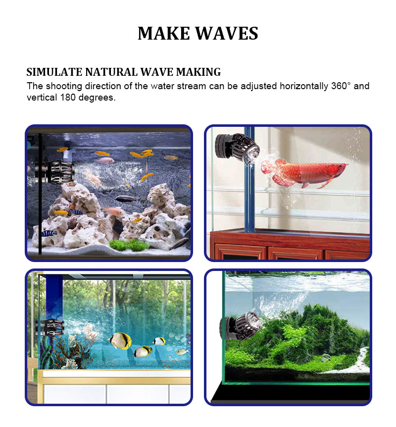 Bomba de Fluxo LBS-30 com Cont - Marine Aquarium Wave Maker avaliação e preço