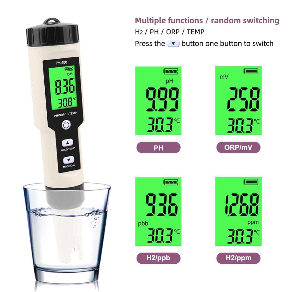 Digital Hydrogen Ion Concentra - Marine Aquarium Par Meter avaliação e preço
