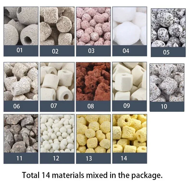 250g 500g 1000g 14 tipos de aq - Calcium Reactor Media avaliação e preço