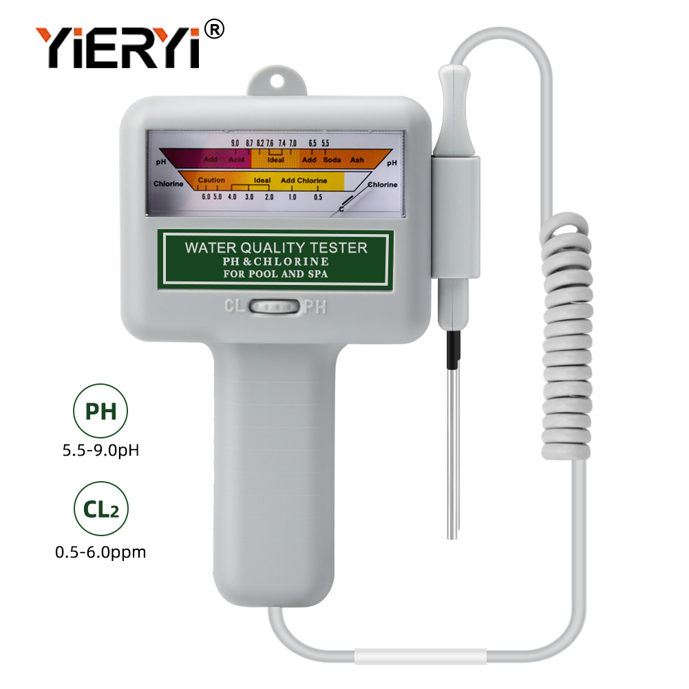 Yieryi 2 em 1 medidor de ph &  - Marine Aquarium Water Testing avaliação e preço